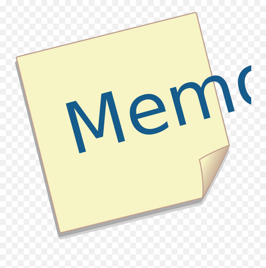 Post - Horizontal Png,Memo Icon