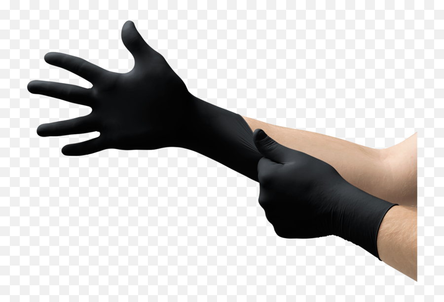 Black Nitrile Xx - Microflex Midknight Gloves Png,Cuffs Icon 16x16