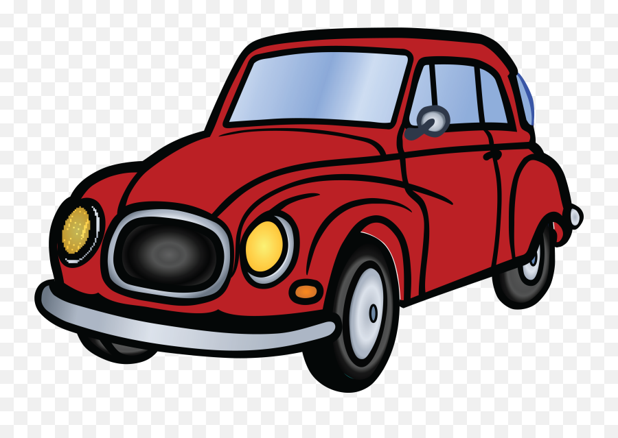 Download Hd Vw Classic Car Png Clipart Free - Coloured Pictures Of Car,Classic Car Png