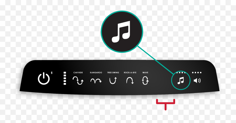 Mamaroo Sleep Bassinet Bluetooth Pairing U2013 4moms - Dot Png,How To Turn On Volume Icon