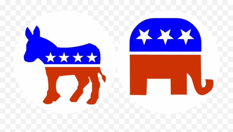 Political Parties - Brainpop Democrat Vs Republican Clipart Png,Libertarian Icon