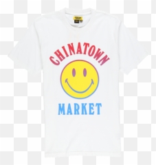 Chinatown Market Smiley Logo T - White png