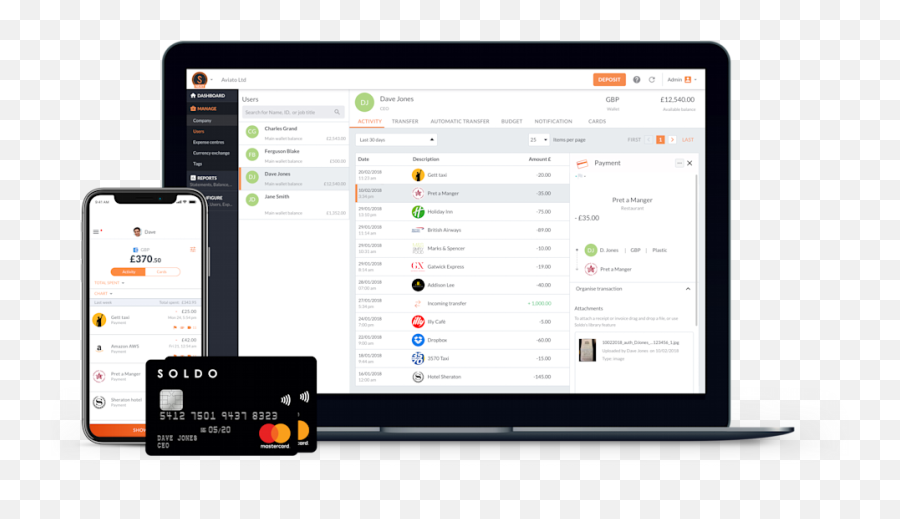 Office 365 For Moneyu0027 Startup Soldo Raises 61 Million - Soldo Dashboard Png,Polaris Office Icon