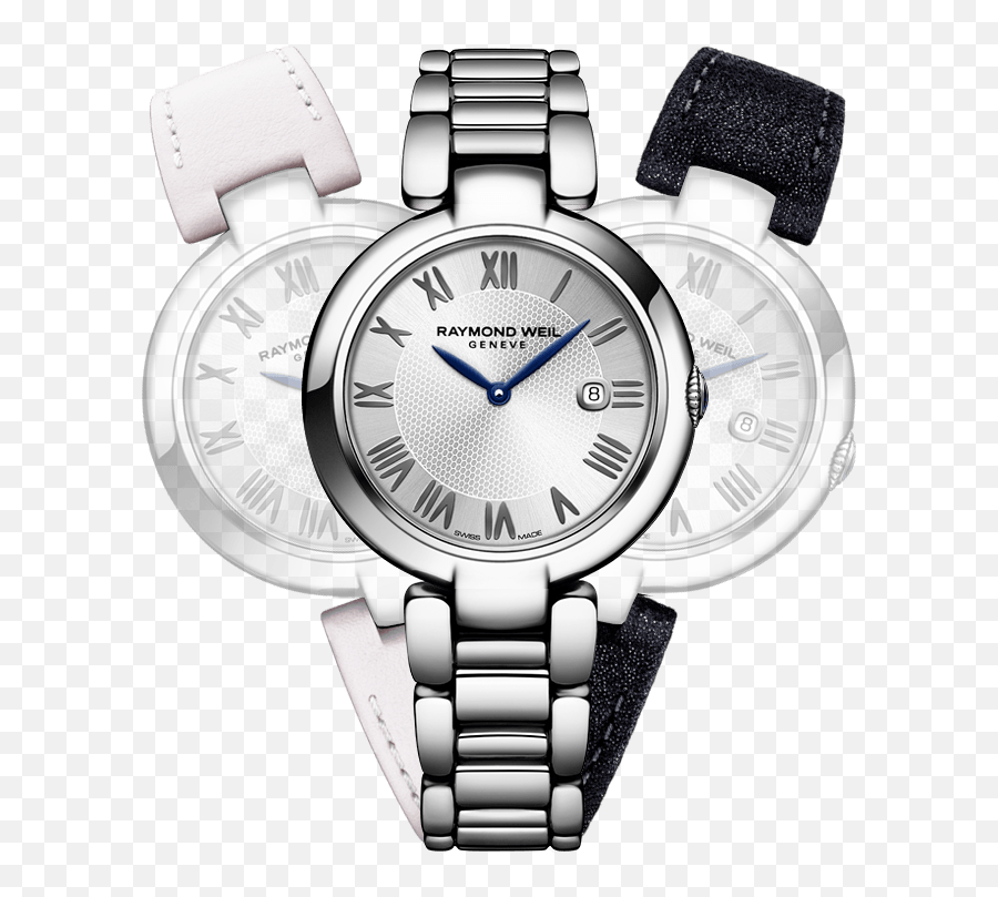 Shine Etoile Ladies Quartz Date Interchangeable Bracelet Watch 32mm Special Edition 1600 - Stre659 Raymond Weil Shine Png,Henry Icon Automatic 32mm