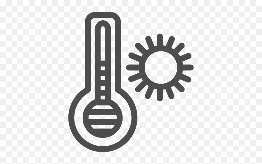 Warm Thermometer Heat Free Icon Of Travelling Icons Iipart - Temperature Icon Sun Png,Heat Map Icon