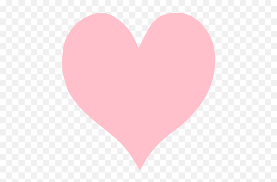 Pink Heart 48 Icon - Heart Logo Pink Icon Png,Pink Heart Icon Png