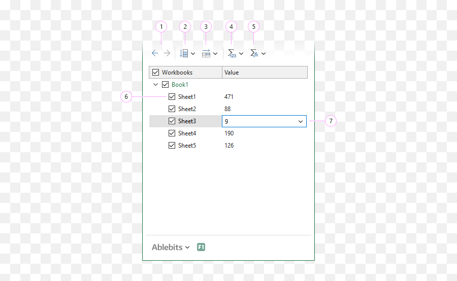Cross - Sheet Operations Sum And Copy The Same Cell From Dot Png,Face Sheets Icon