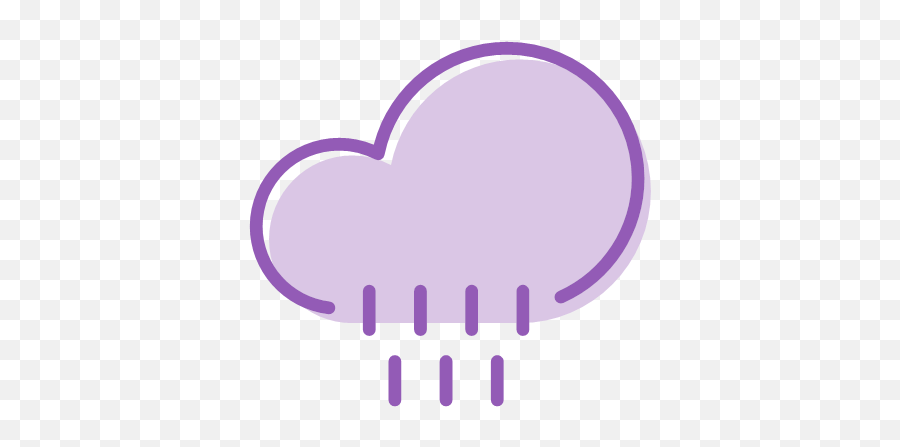 Rain Vector Icons Free Download In Svg Png Format - Girly,Rain Icon