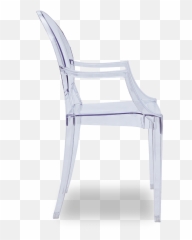 Louis Ghost Arm Chair Premium Reproduction Inspired By - Solid png