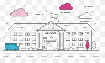 The Ssat Secondary School Admission Test - Easy Sketch Building Drawing png
