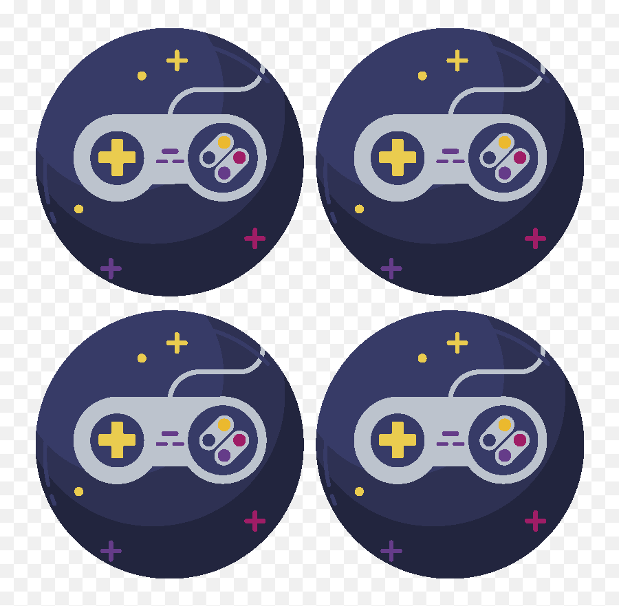 Game Over Video Drink Coaster - Hubcap Png,Video Game Icon