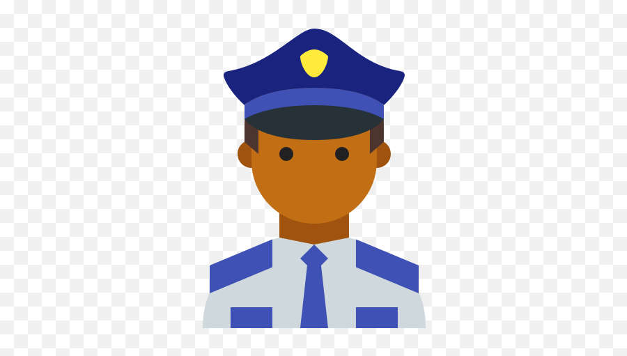 Security Guard Skin Type 5 Icon In Color Style - Male Police Icon Png,Obama Desktop Icon