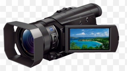 Sony Hdr - Cx900e Full Hd Handycam Camcorder Camera Placeholder Png,Camcorder Png
