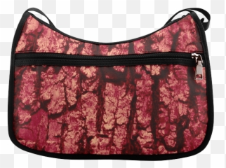 Tree Bark Structure Red Crossbody Bags Model 1616 Id D180951 - Hobo Bag Png,Tree Bark Png