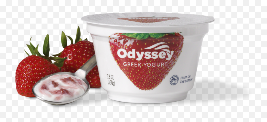 Odyssey Greek Yogurt U2013 Klondike Cheese Co - Strawberry Png,Yogurt Png