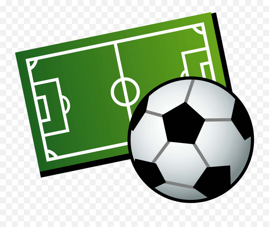 Soccer Field And Ball Clipart Free Download Transparent - Ball And Soccer Field Clipart Png,Soccer Field Icon