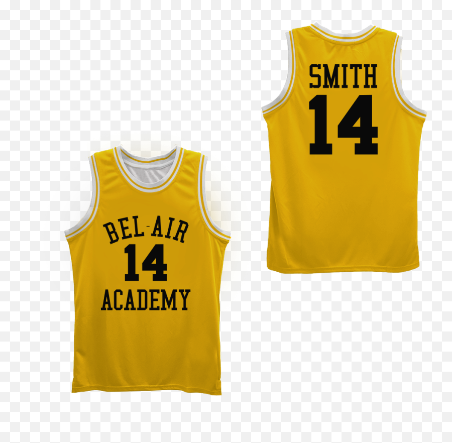 The Fresh Prince Of Bel - Air Will Smith 14 Air Fresh Yellow Basketball Jersey Dream Colors Will Smith Png,Will Smith Transparent