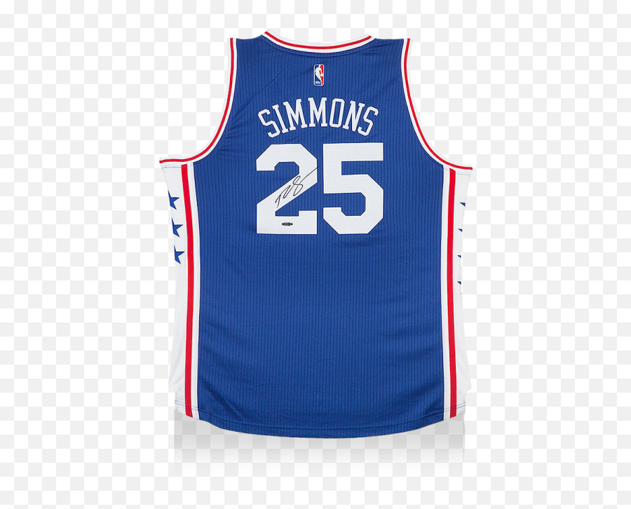Signed Philadelphia 76ers Away Jersey - Ben Simmons Jersey Back Png,76ers Png