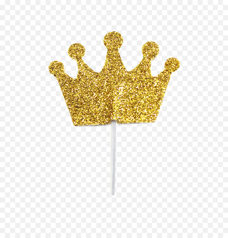 Glitter Crown Png - Glitter Crown Cupcake Toper Glitter Gold Glitter Princess Crown,Princess Crown Png