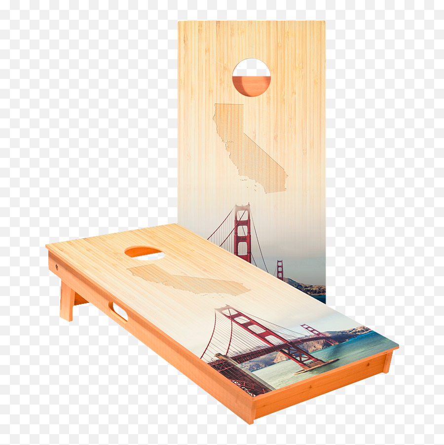 California Golden Gate Bridge Regulation Cornhole Boards Bag Png