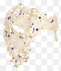 Gold Series Signature Phantom Of The Opera Half Face Mask - Mask Png,Phantom Of The Opera Mask Png