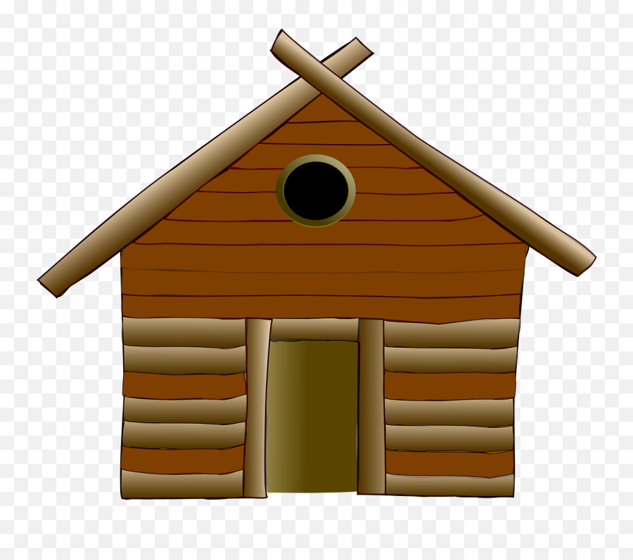 Free Png Log Cabin Woods Transparent Woodspng - Wood Three Little Pigs Houses,Wood Png