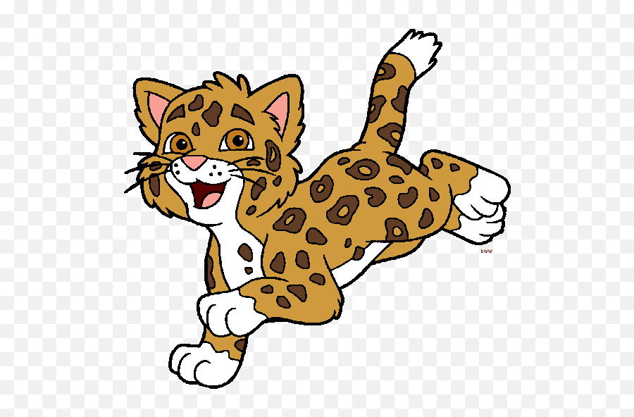 Baby Jaguar Png Clipart - Jaguar Diego Go,Jaguar Png