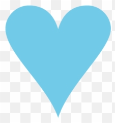 35 White Heart Clip A Image Clipart Clipartlook - Light Blue No Background png