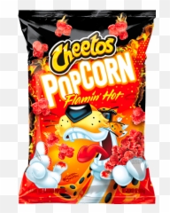 Cheetos Flamin Hot Popcorn - png