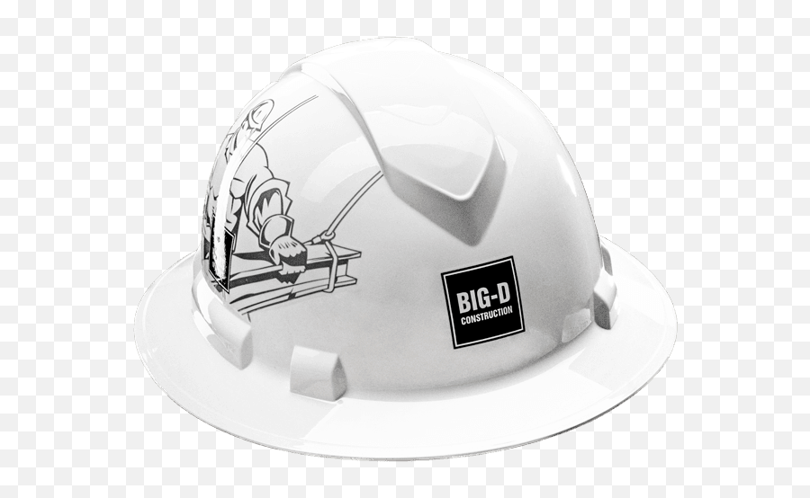 Big - Dcareershardhat Bigd Construction Big D Construction Png,Construction Hat Png