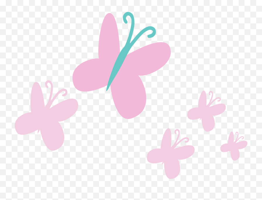 Download Hd Butterfly Clipart Clear Background - Mlp Rainbow My Little Pony Rainbow Power Cutie Mark Png,Rainbow Clipart Transparent Background
