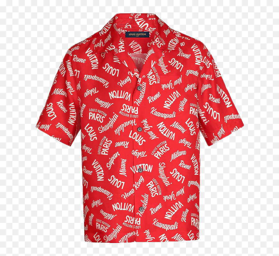 Louis Vuitton Hawaiian Shirt - Active Shirt Png,Hawaiian Shirt Png