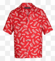 Louis Vuitton Hawaiian Shirt - Active Shirt Png,Hawaiian Shirt Png