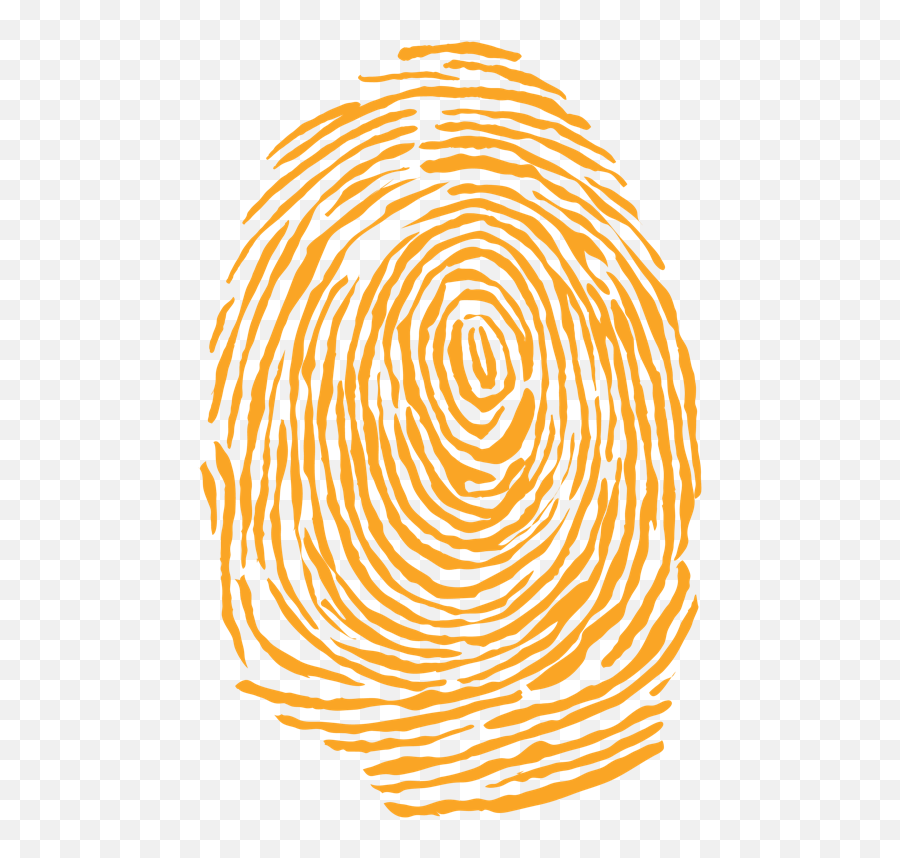 Fingerprint Png Images Free Download - Yellow Fingerprint Png,Thumb Print Png