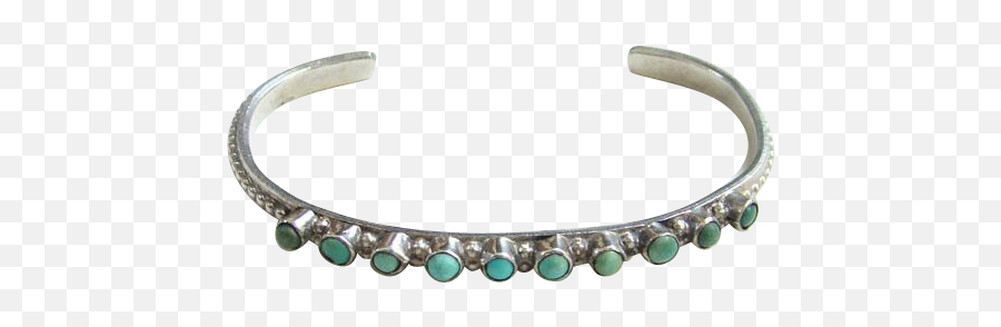 Navajo Style Turquoise Snake Eye Row Cuff Bracelet Sterling - Bangle Png,Snake Eye Png