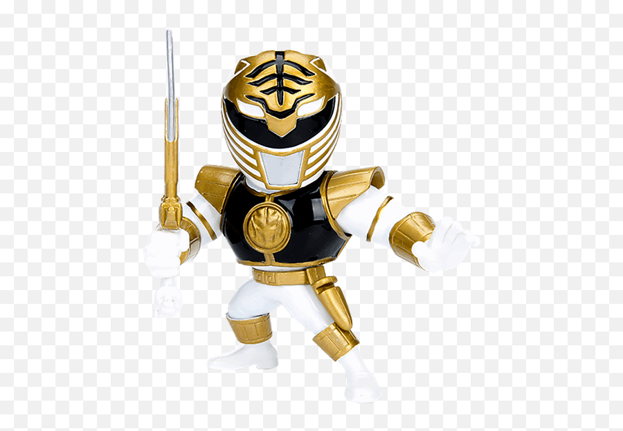 Mighty Morphinu0027 Power Rangers - White Ranger Metals Diecast 4 Figure Mighty Morphin Power Rangers White Png,Power Rangers Png