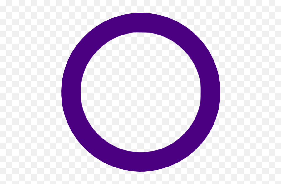Indigo Circle Outline Icon - Free Indigo Shape Icons Circle Png,Purple Circle Png