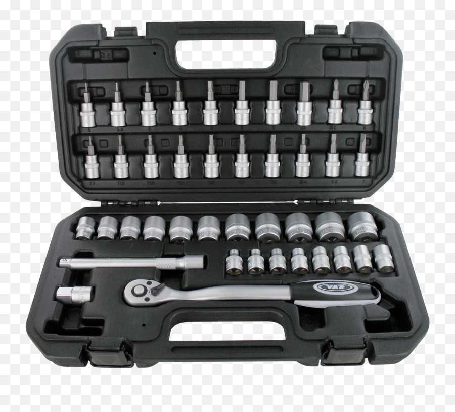 42 Piece Professional Ratchet Wrench Set Dv - 11900 Tool Socket Png,Ratchet Png