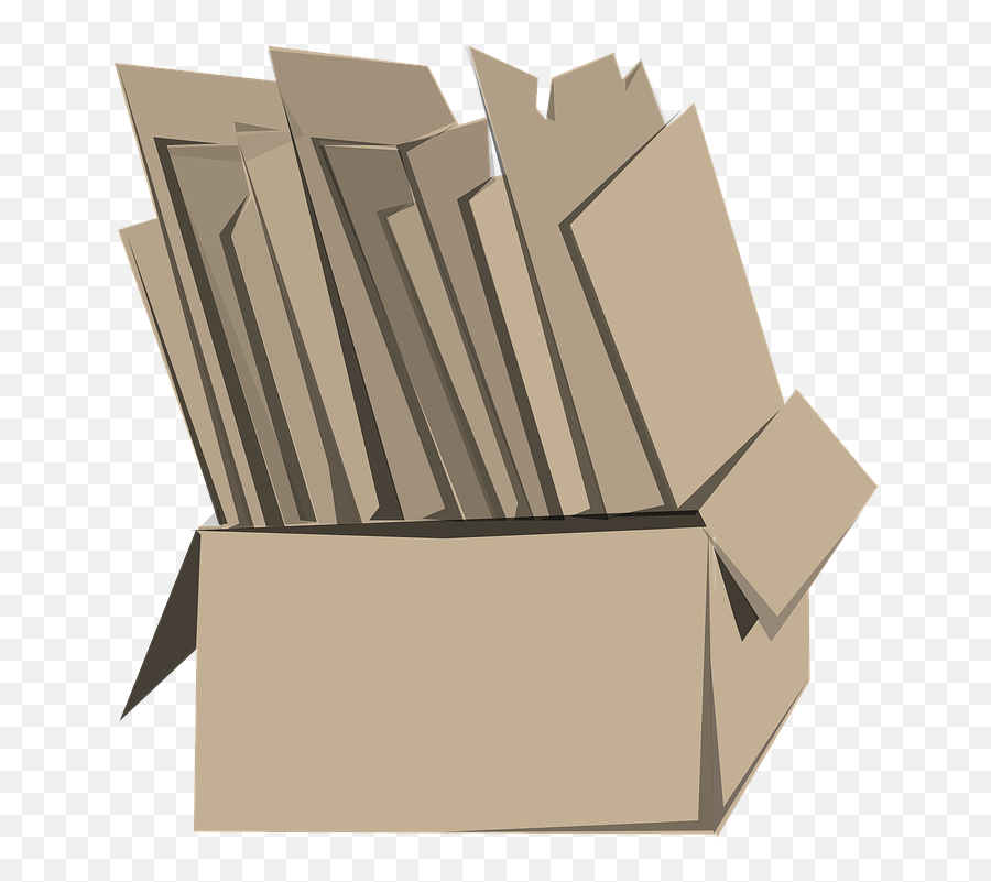 Box Cardboard Files - Cardboard Clipart Png,Cardboard Png