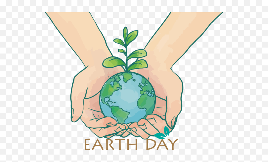 Earth Day Green Hand Water For Happy - World Environment Day 2020 Png,Earth Day Png