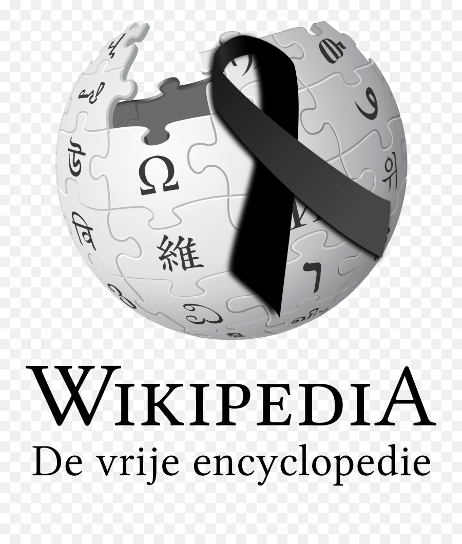 Black Ribbon Logo - Logodix Wikipedia Png,Black Ribbon Png