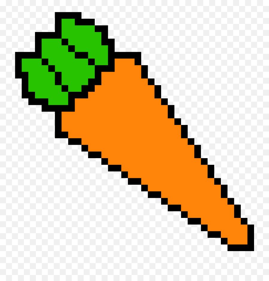 Carrot Pixel Art Maker - Carrot Pixel Png,Carrot Png