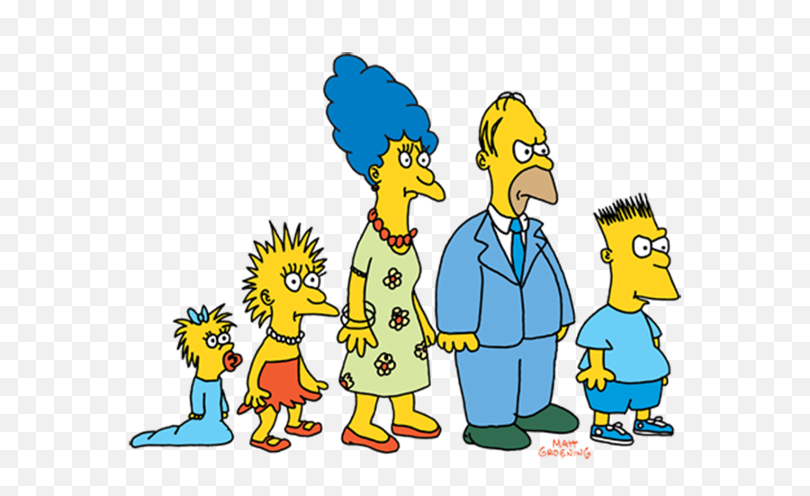 Looking Back - Early Simpsons Png,The Simpsons Png