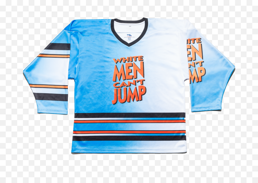 White Men Cant Jump Hockey Jersey - Active Shirt Png,Chalk Line Png