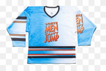 White Men Cant Jump Hockey Jersey - Active Shirt Png,Chalk Line Png