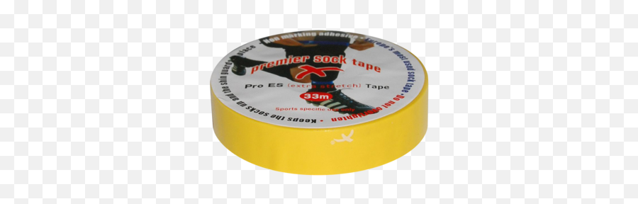 Premier Sock Tape 19mm Yellow - Label Png,Yellow Tape Png