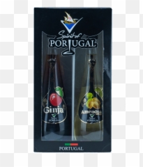 Cherry And Sour Almond Liquor Set - Guinness Png,Liquor Bottles Png