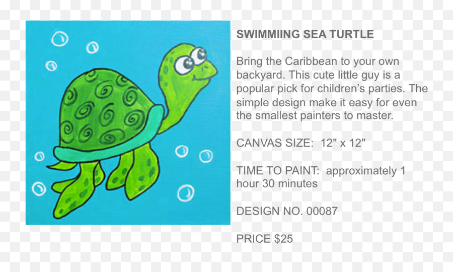 Download Popup Paint Studio - Loggerhead Sea Turtle Full Painting Png,Turtle Png