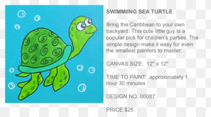 Download Popup Paint Studio - Loggerhead Sea Turtle Full Painting Png,Turtle Png