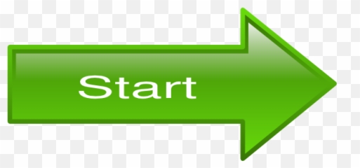 Start Arrow Png Clip Arts For Web - free Green Pointing Right